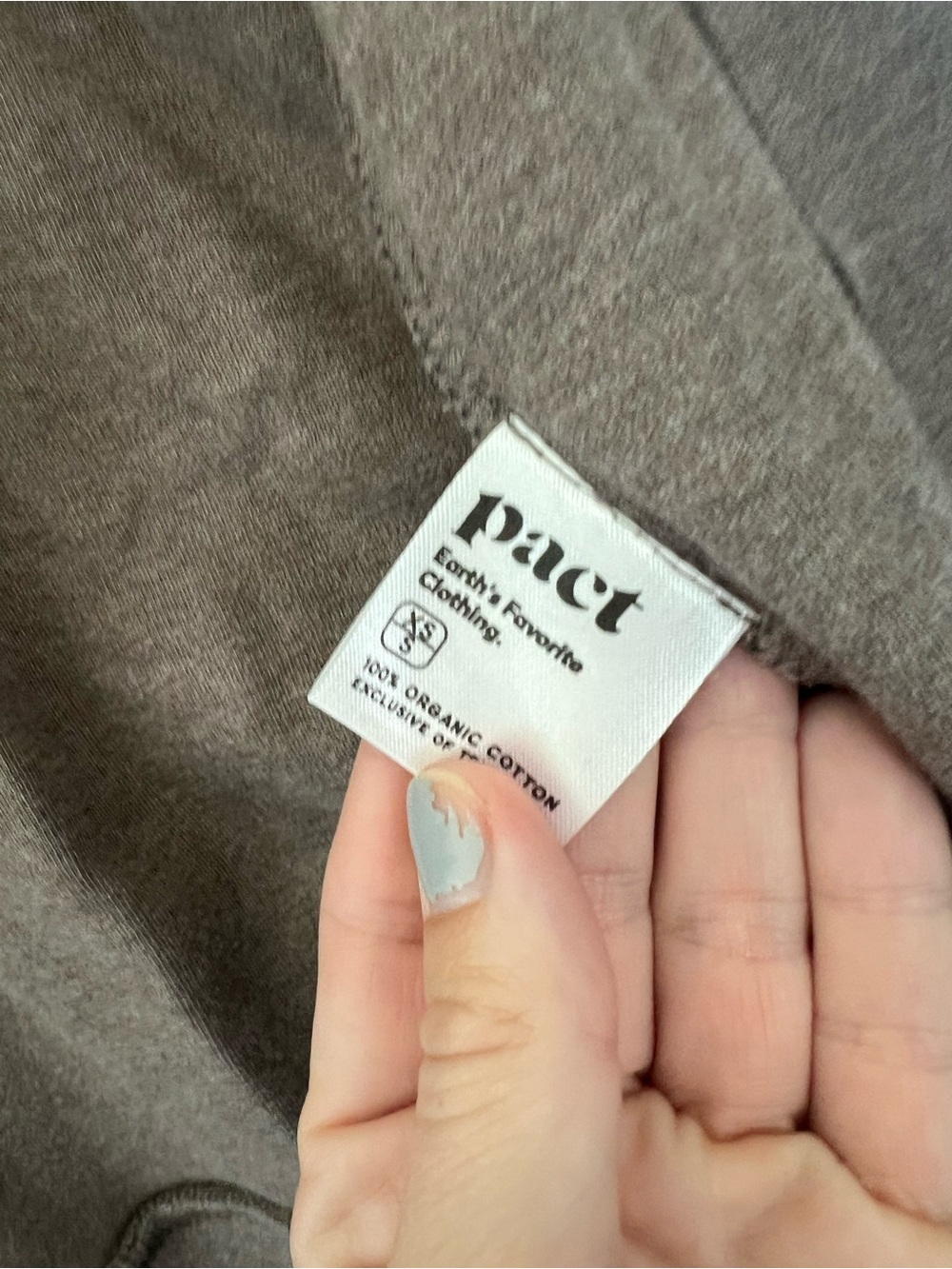 Pact airplane cardigan Open-Front Cardigan in Taupe - Picture 2 of 7